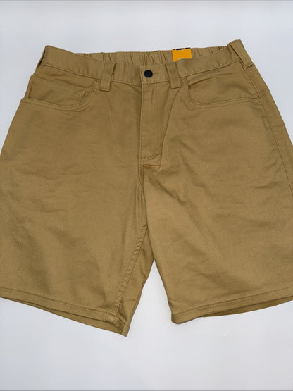 Carhartt Men's 106280 Force® Relaxed Fit Short - 9 Inch  - Golden Sand- 34W-New