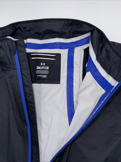 $180 Under Armour Men’s Impasse Repel Golf Rain Jacket - Black- Small - New Tag