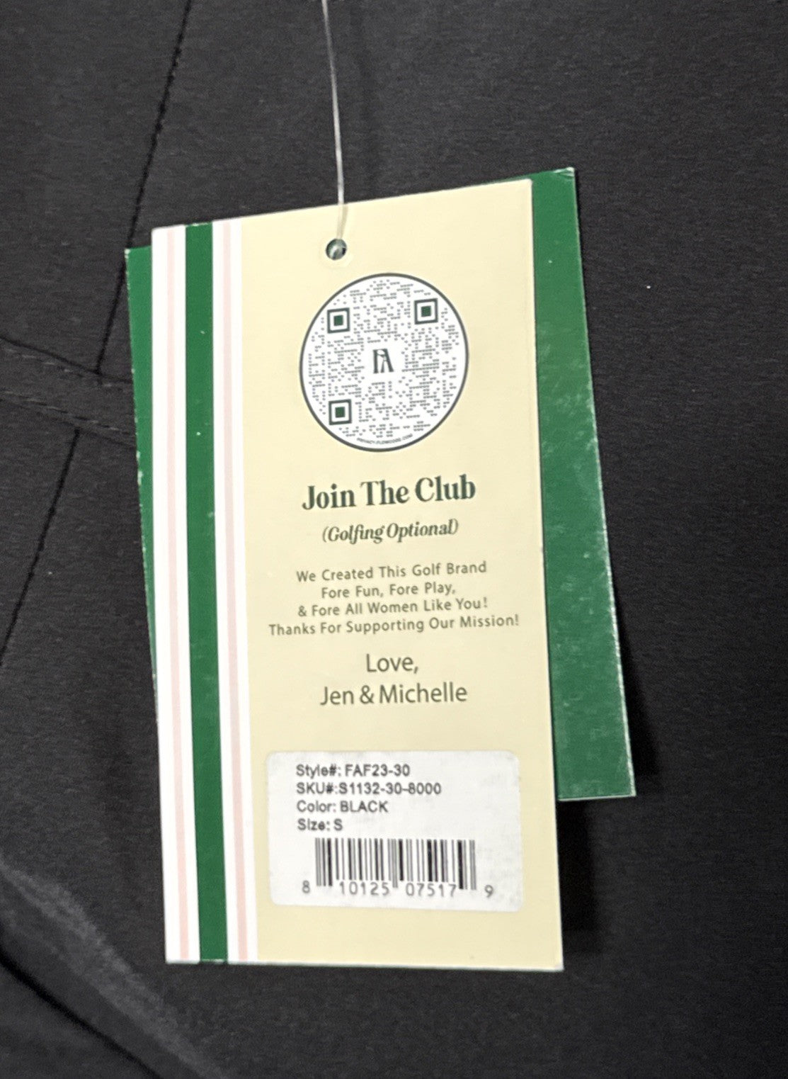 $140 Fore All Women’s Player Performance Golf Pants - Black -Size: Small- NEW!