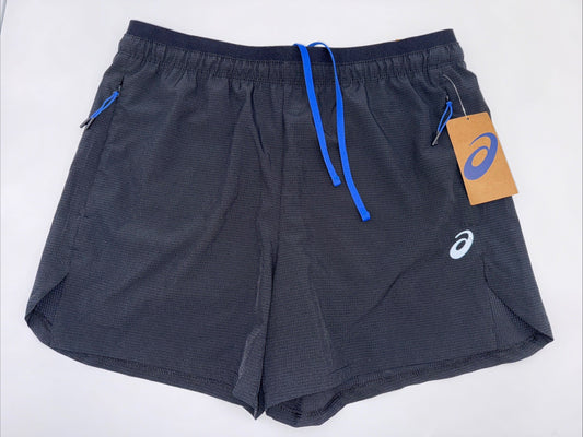 $35 ASICS Men’s Ripstop Shorts 5” Inseam- Black - Medium - New Tags