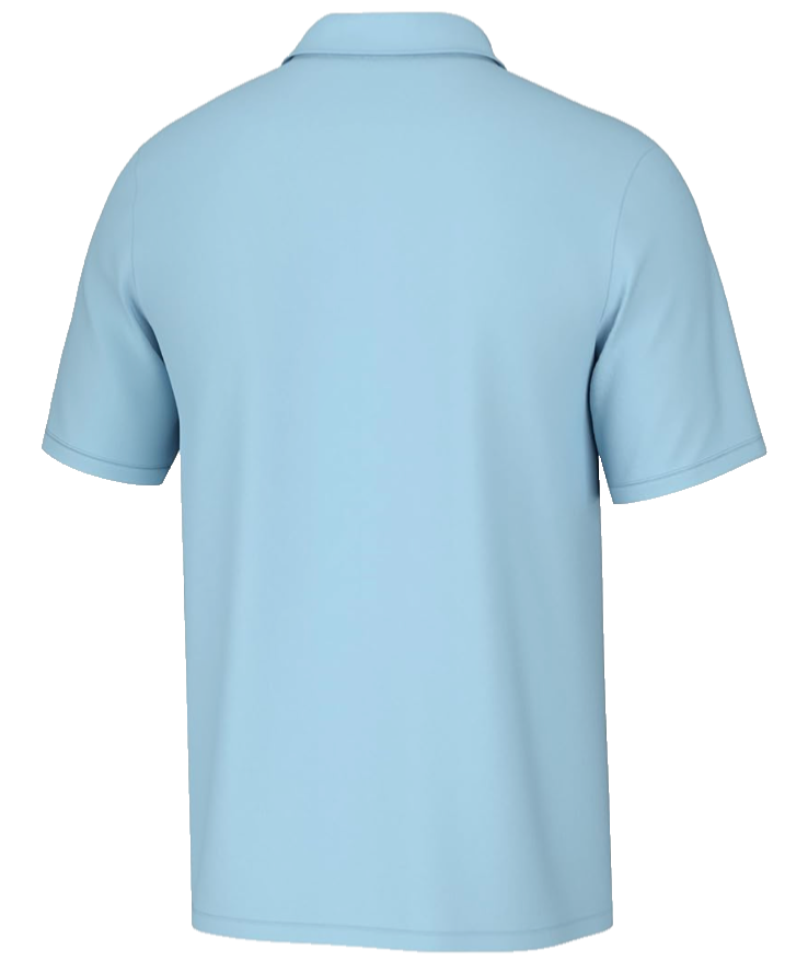 $50 Huk Performance Pursuit Polo Shirt - Crystal Blue - Small - New With Tag