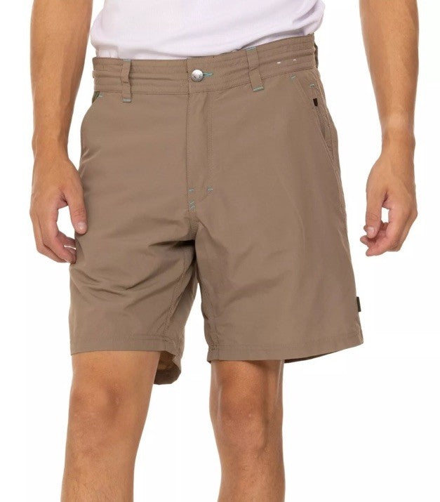 $69 Howler Bros Men's Horizon Hybrid Shorts 2.0 7.5" Inseam- Isotaupe- 33W - New