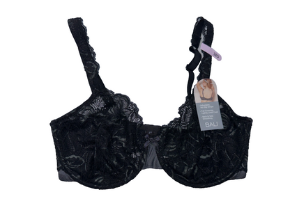 $48 Bali Women’s Lift Lace Desire Underwire Bra Adjustable Comfort U Straps-38D