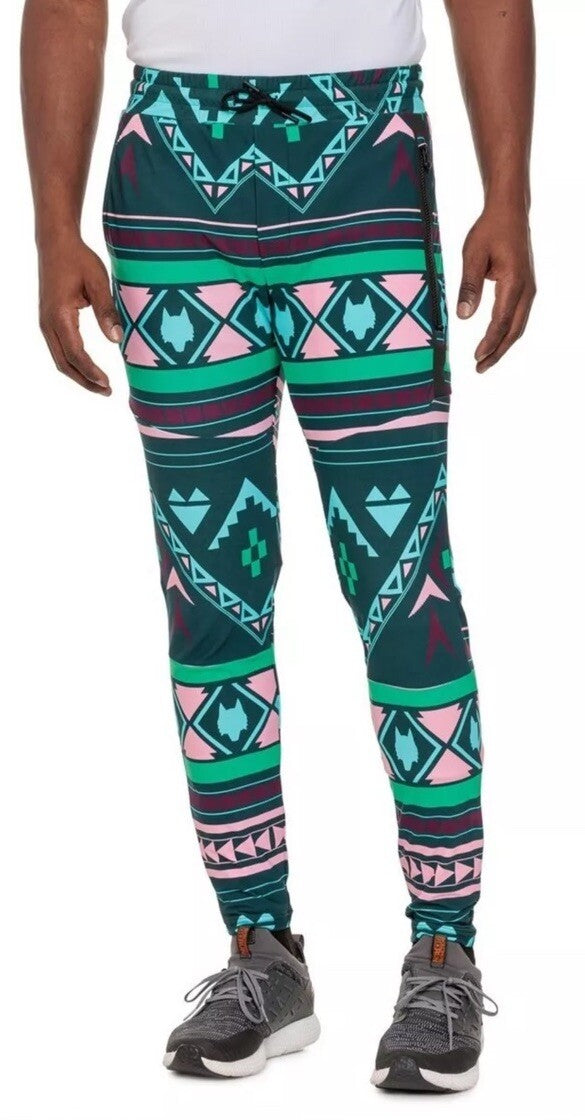 Greyson Men’s Joggers Ghostwolf Sequoia Print- Multi- Medium- MSRP $198- New Tag
