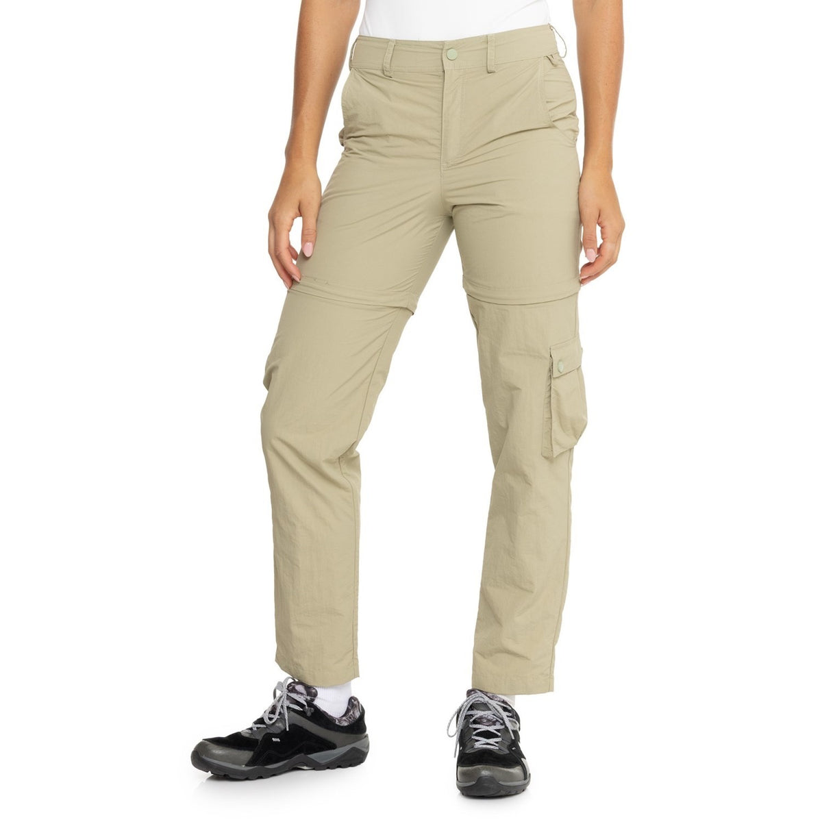 $70 BORN OUTDOOR Women’s Convertible Cargo Pants - Eucalyptus - Medium - New Tag