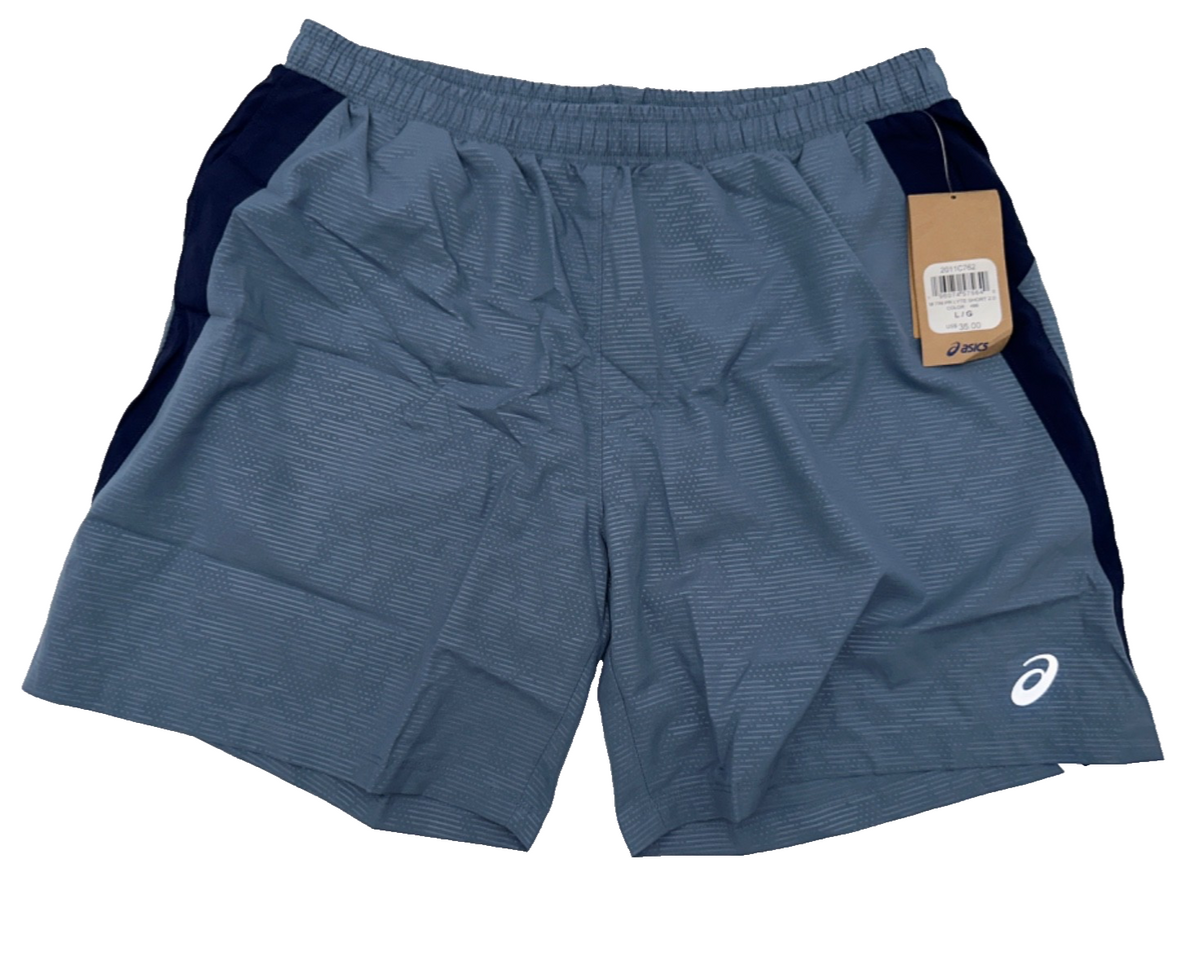 Asics Men's PR Lyte 2.0 Shorts - Steel Blue Nagashi Tech - Large - New Tag