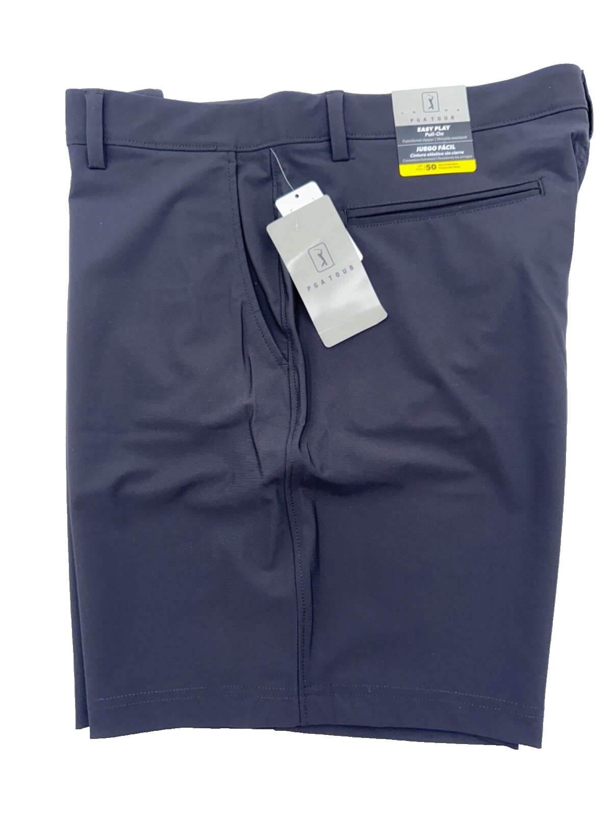 $75 PGA Tour Men’s Golf Shorts 8” Inseam - Caviar Black - Large - New With Tag