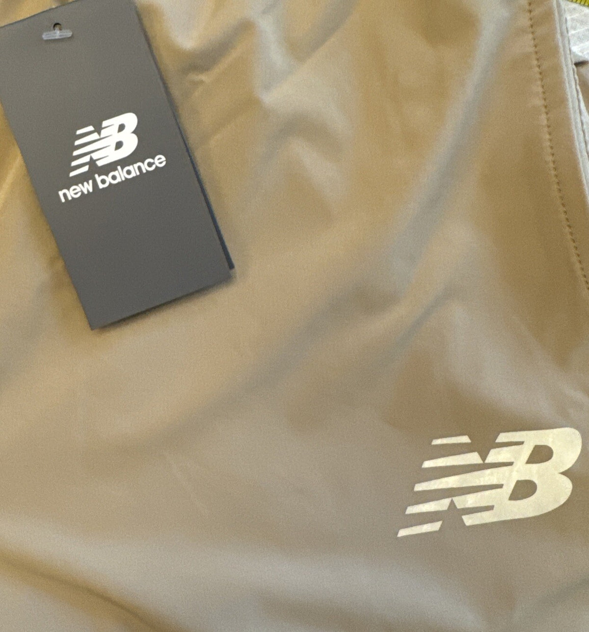 $65 New Balance Men’s All Motion Tapered Needle Punch Pants-Stoneware- Small-New