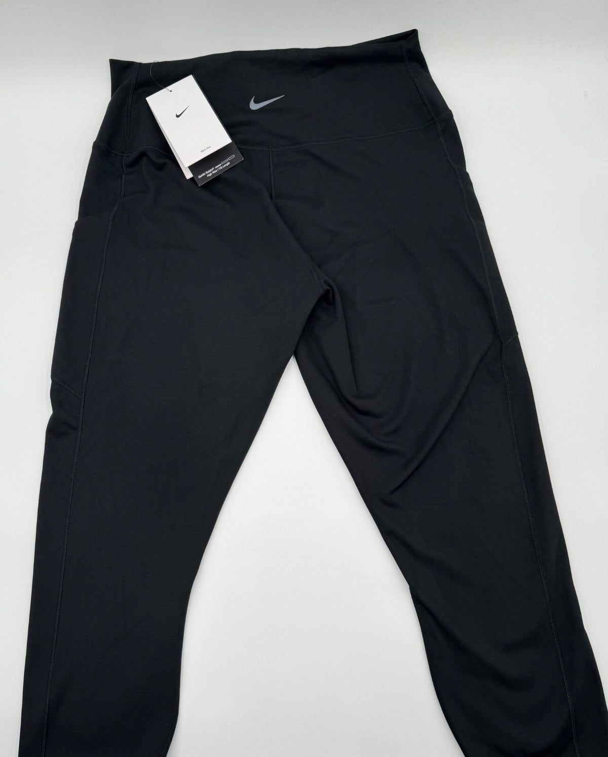 $60 Nike Women’s-One Dry Fit High Rise Tights FN3241-010 - Black- XLarge-New Tag