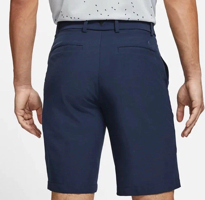 Nike Men’s Golf Shorts Dri-Fit Flex Core Standard Fit Stretch-Navy- 42W-New $68