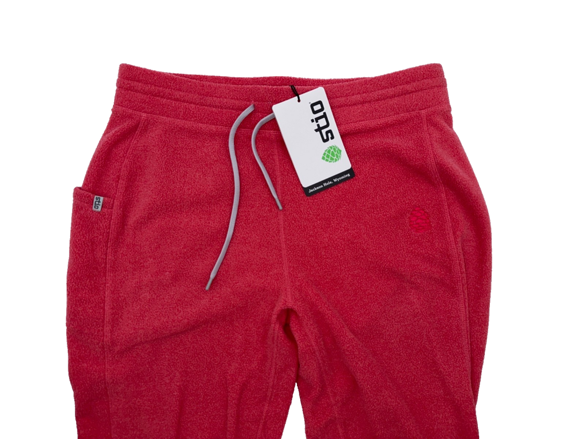 $110 Stio Women's Turpin Soft Fleece Jogger - Pink Verbena - Large - New Tag
