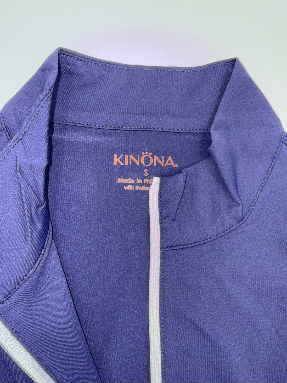$103 Kinona Women’s Keep It Covered Sleeveless Golf Top - Navy Blue- Small- New