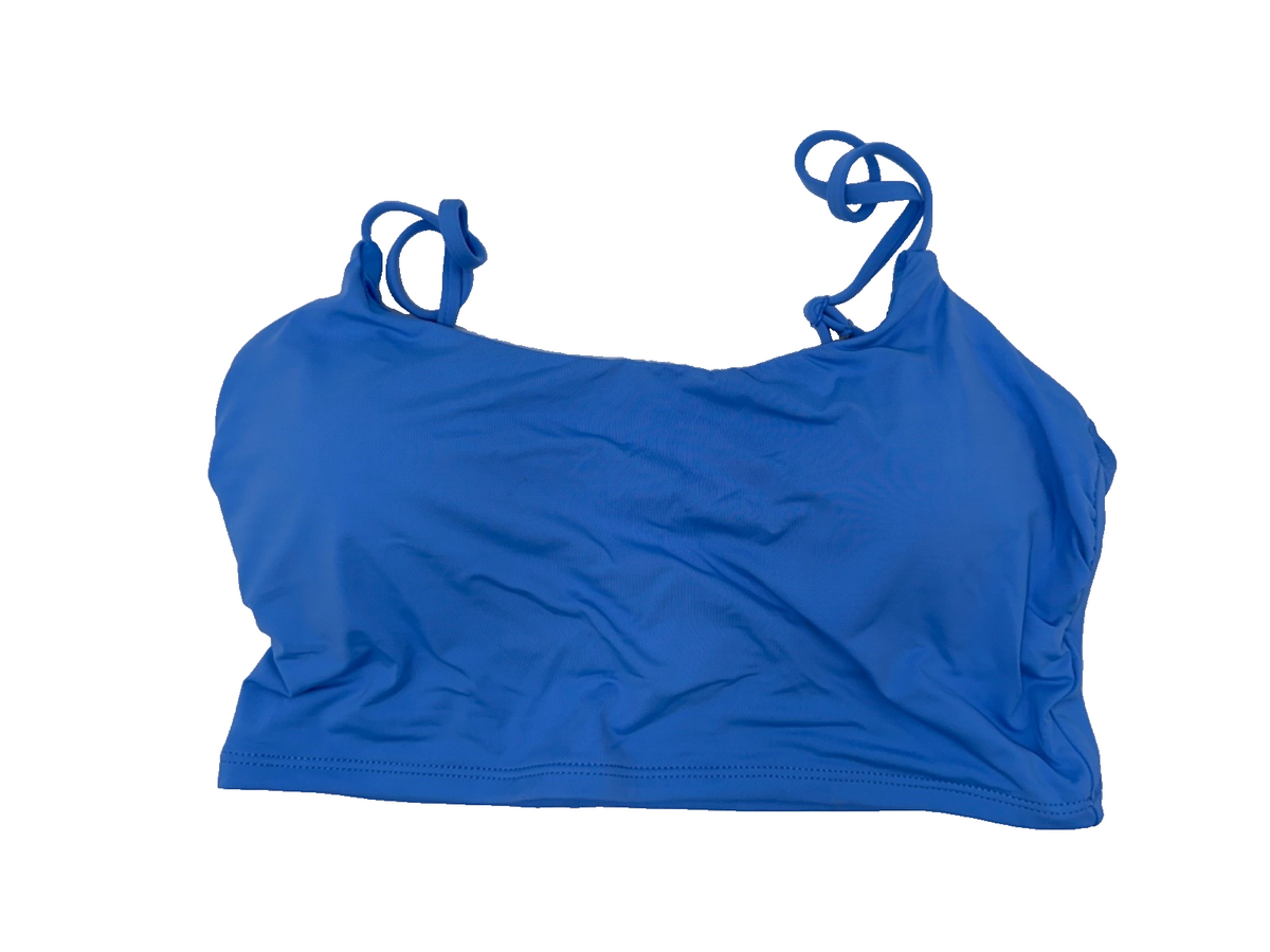 $86 Roxy Women's Tank Cami Hipster Swimsuit - Azurine - Medium - New With Tags