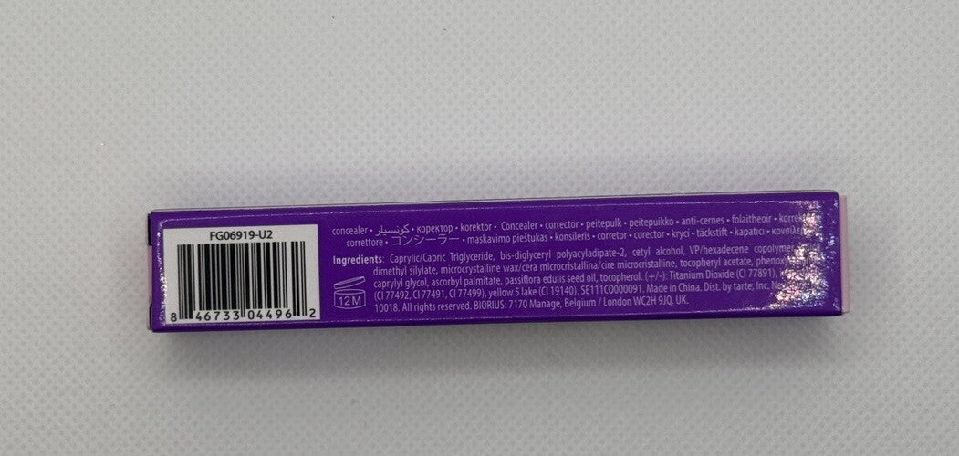 Tarte Travel Size Creaseless Concealer - 60N Mahogany -0.035 oz