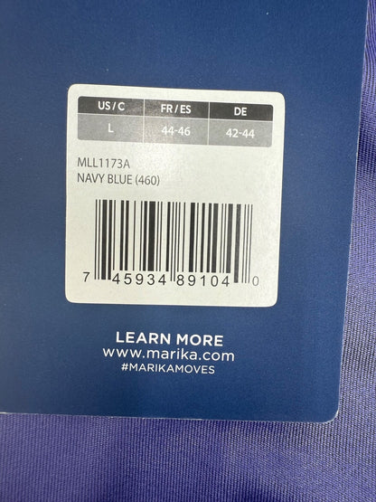 $60 Marika Women's-Jade High Rise Leggings-Navy Blue(Purple)-Large-New with Tag