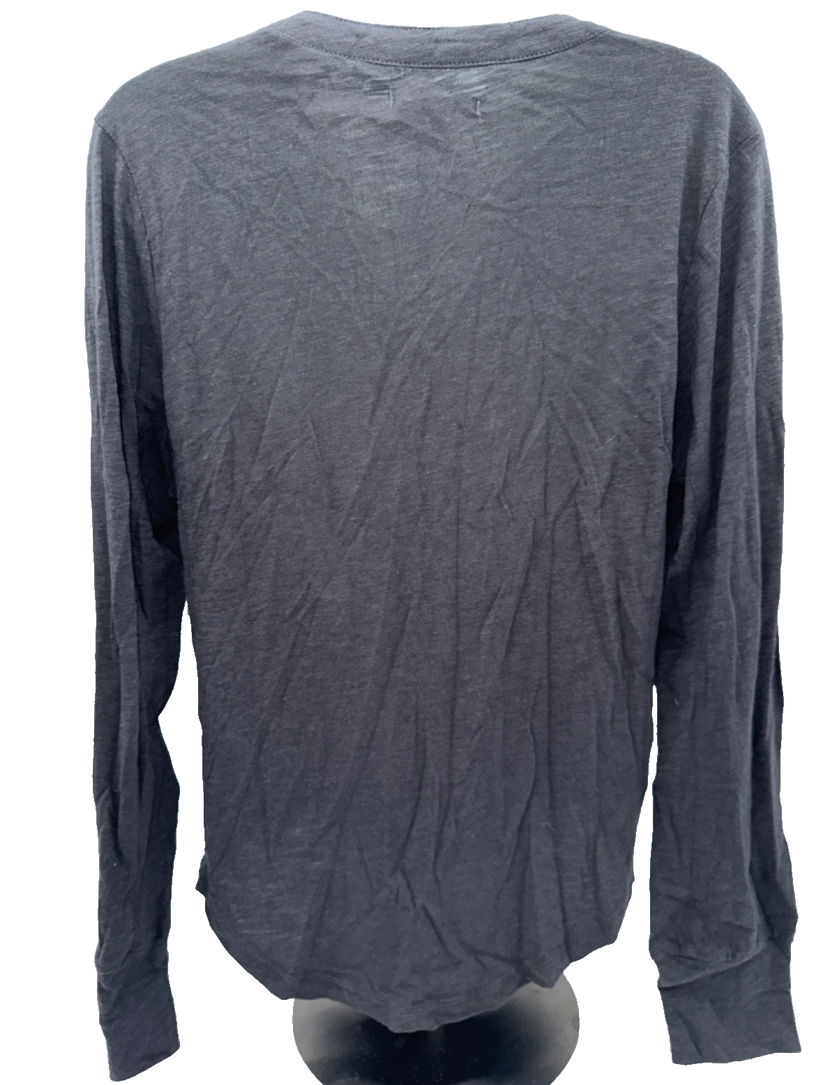 $74 Three Dot Women's Hailey Utility Long Sleeve Button Shirt - Black - Medium