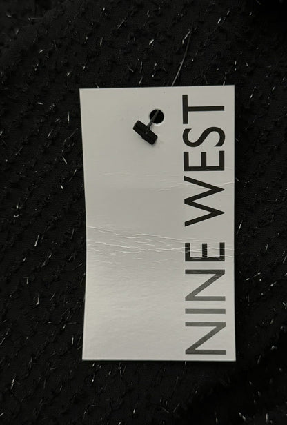 Nine West V Neck Tank - Black -Size: Small- NWT Retail $26