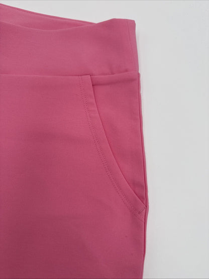 $54 Stella Parker Women’s GOLF 9” Stretch Golf Short- Pink Panther-Large- New