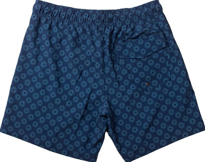$64 Harmonqlo Men’s Sumba Swim Trunks 6” - Blue - Small - New With Tags