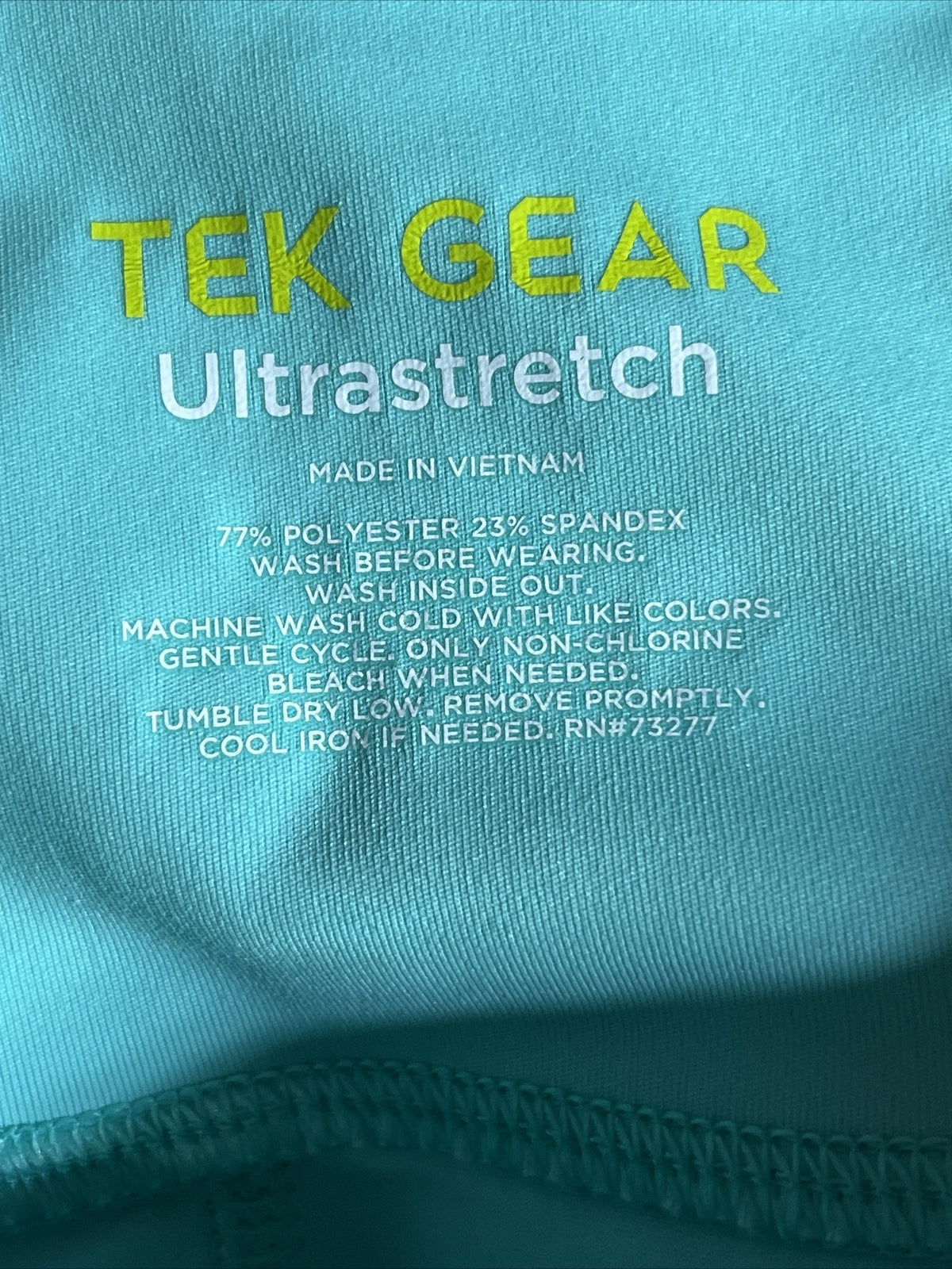 Tek Gear Women's High-Waisted Workout Capri Leggings-Aruba Bay Green -Medium-NEW
