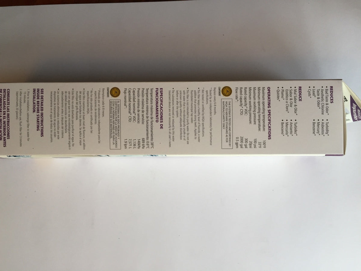 Culligan Refrigerator Water Filter 300 Gal.   RF-G3  Clearance Price!!