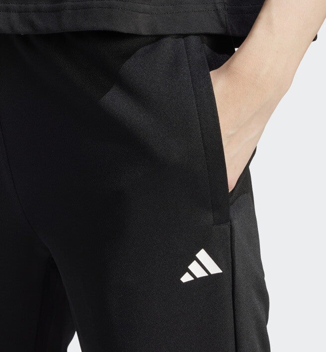 Adidas Women’s Sereno Sweatpants Joggers IS2142- Black/White-Small-New Tags