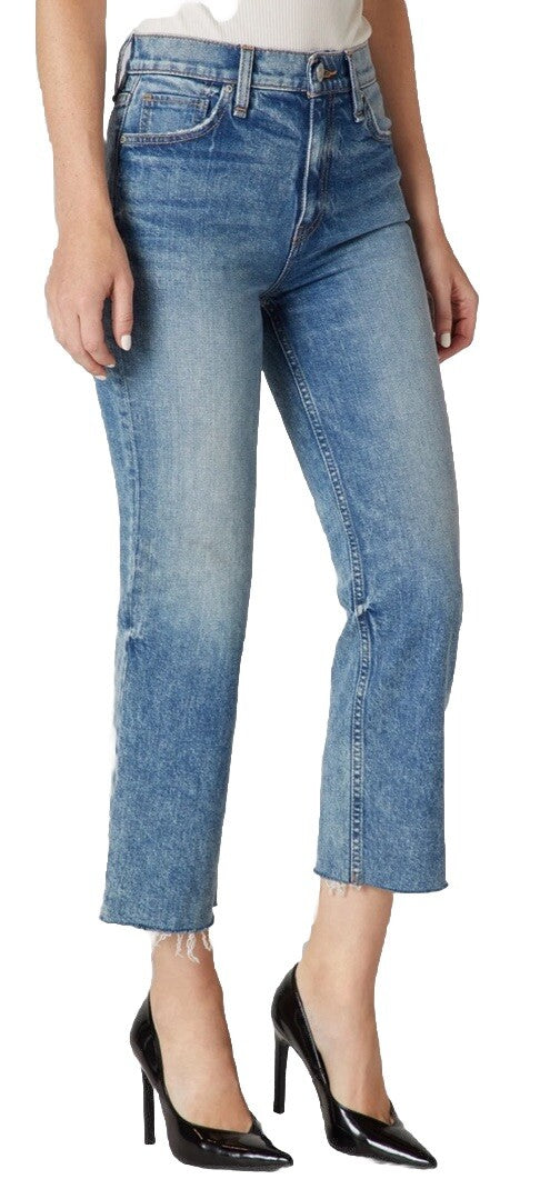 $205 Hudson Women’s Jeans - High Rise Straight Crop- Sweet Dreams- Size 29
