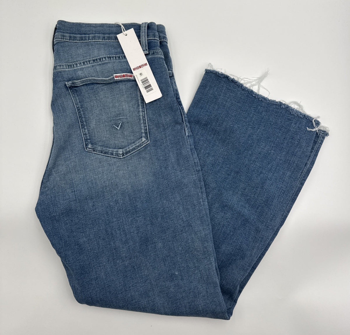 $245 Hudson Jeans Women’s-Blair HighRise CroppedBootcut Jeans- Aster- Size 32