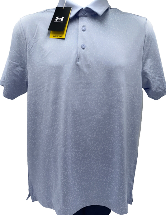 $60 Under Armour Men's Celeste Playoff 3.0 Polo - Coral - Small - New With Tags