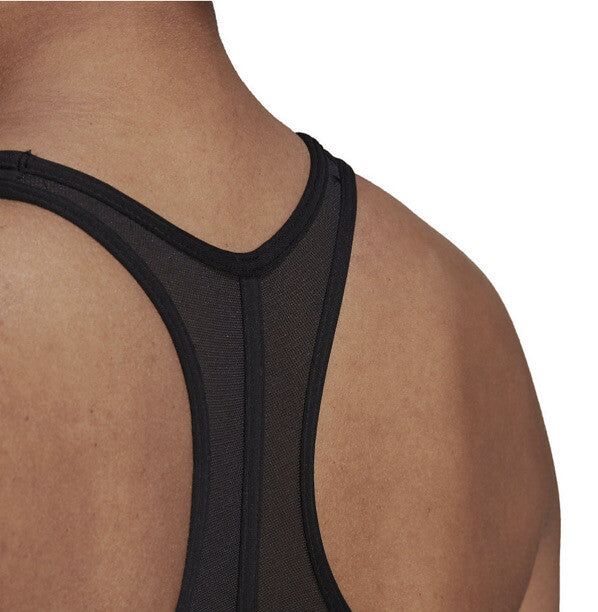 Adidas Powerreact Training Medium-Support Padded Bra- Black-Size: LAC -New $35