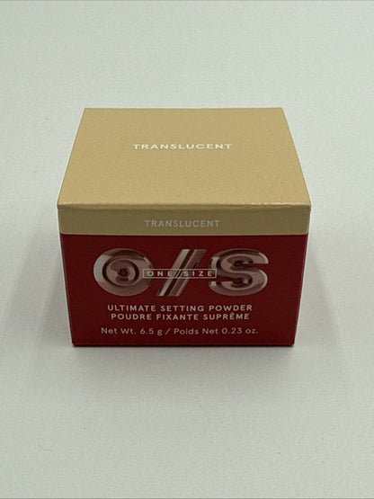 One Size Beauty - ULTIMATE SETTING POWDER - TRANSLUCENT -  6.5g/0.23 Oz