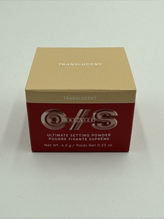 One Size Beauty - ULTIMATE SETTING POWDER - TRANSLUCENT -  6.5g/0.23 Oz