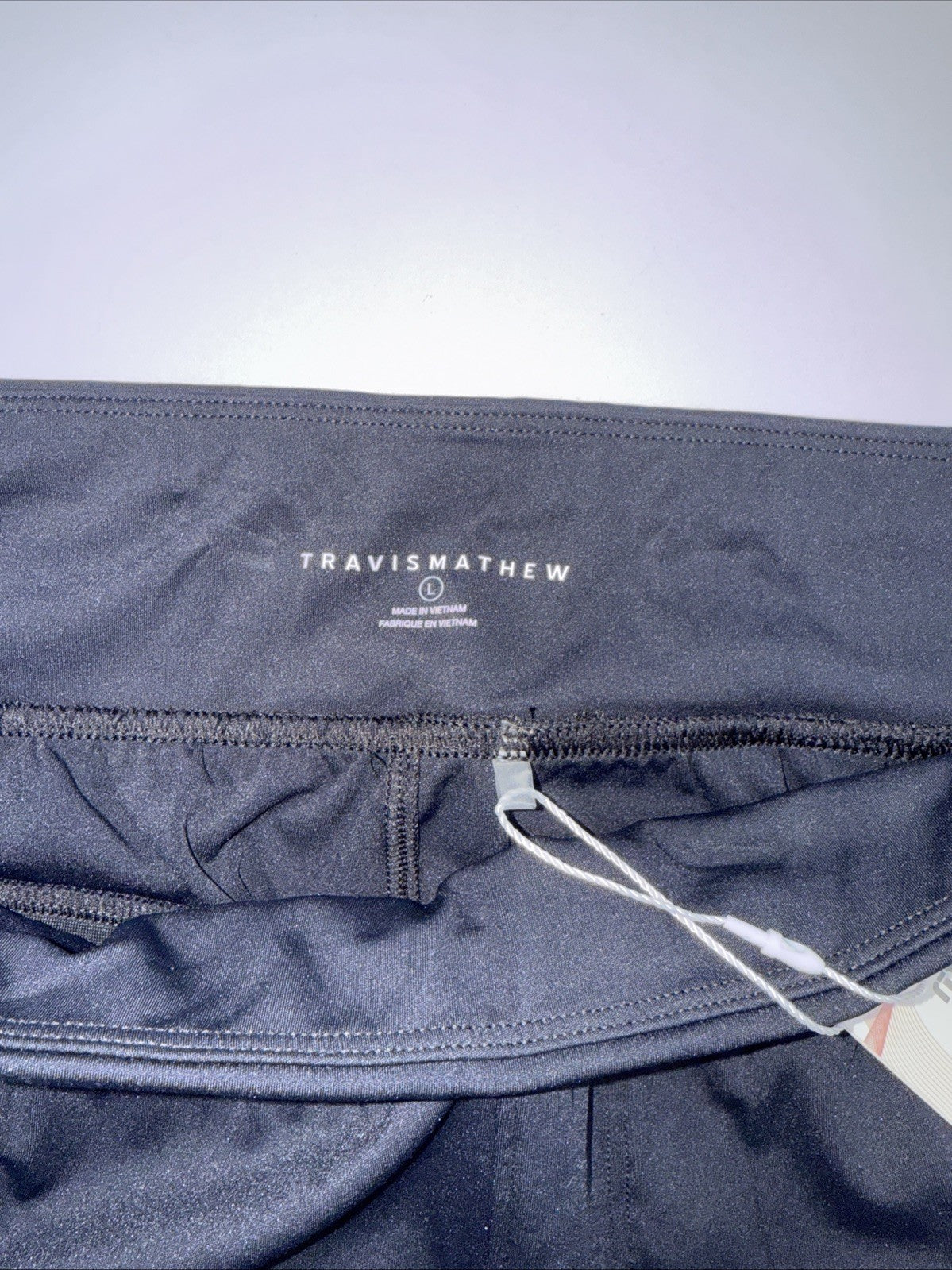 $120 TRAVIS MATHEW Women’s Moveknit Resilience Pants - Black- Large-New Tags