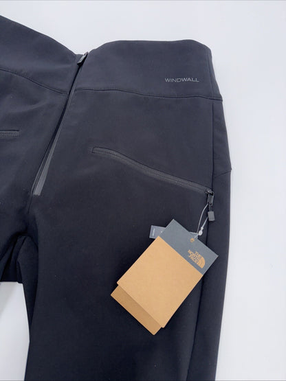 $230 THE NORTH FACE Women's Amry Soft Shell Pants- Black- Size: 2 Reg (28W 33L)