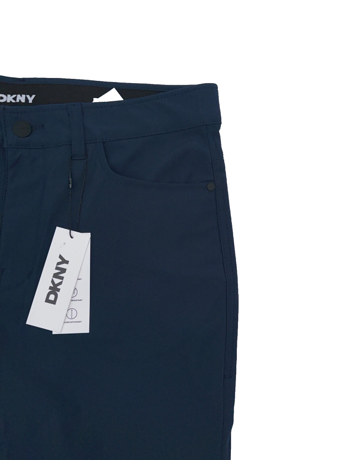 $90 DKNY Men’s Universal Tech Pant - Size 32W x 30L -Navy Voyager -New With Tag