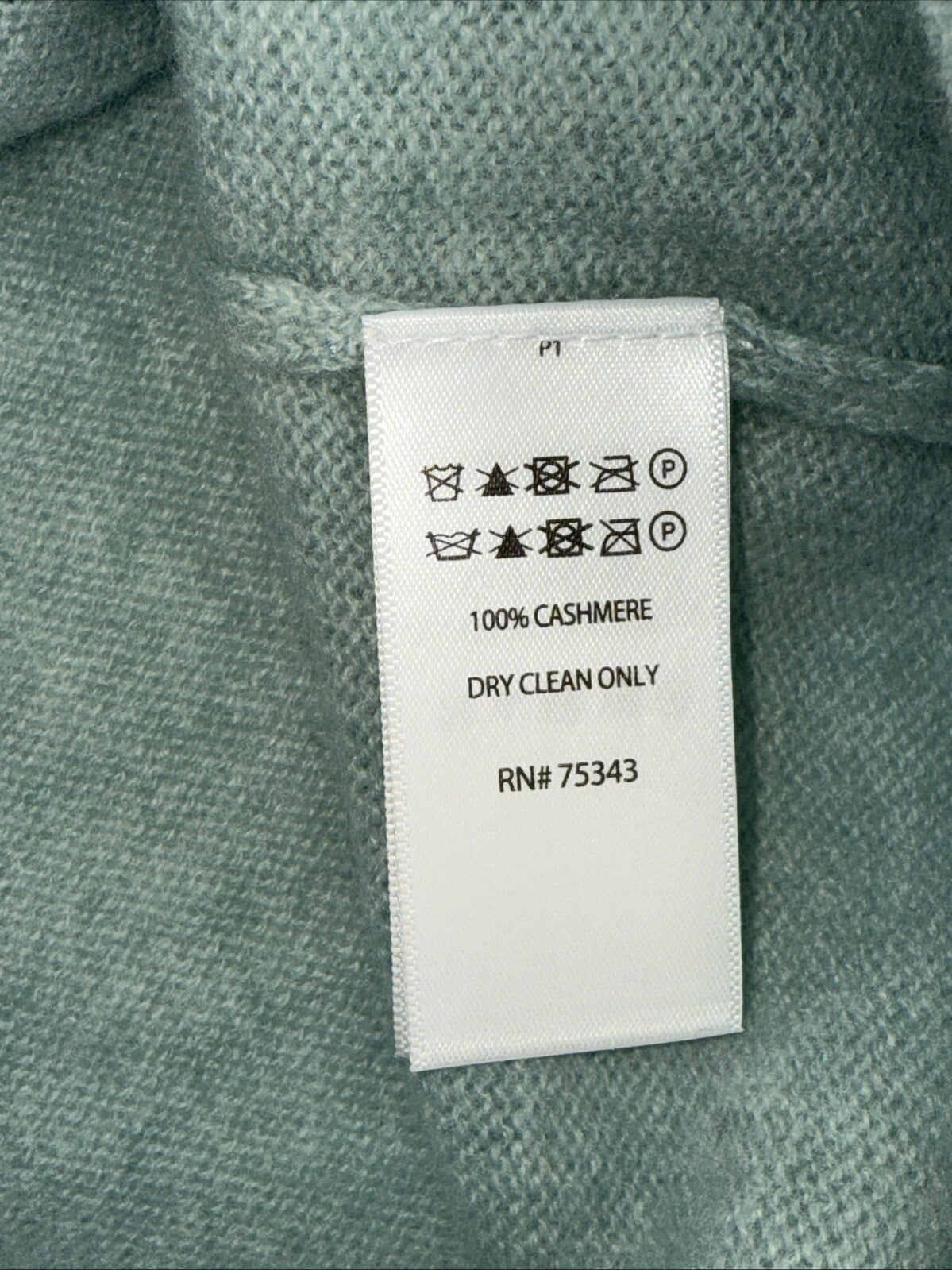 Telluride Clothing Company 2 Ply Cashmere Funnel Neck Sweater-Pistachio-Medium
