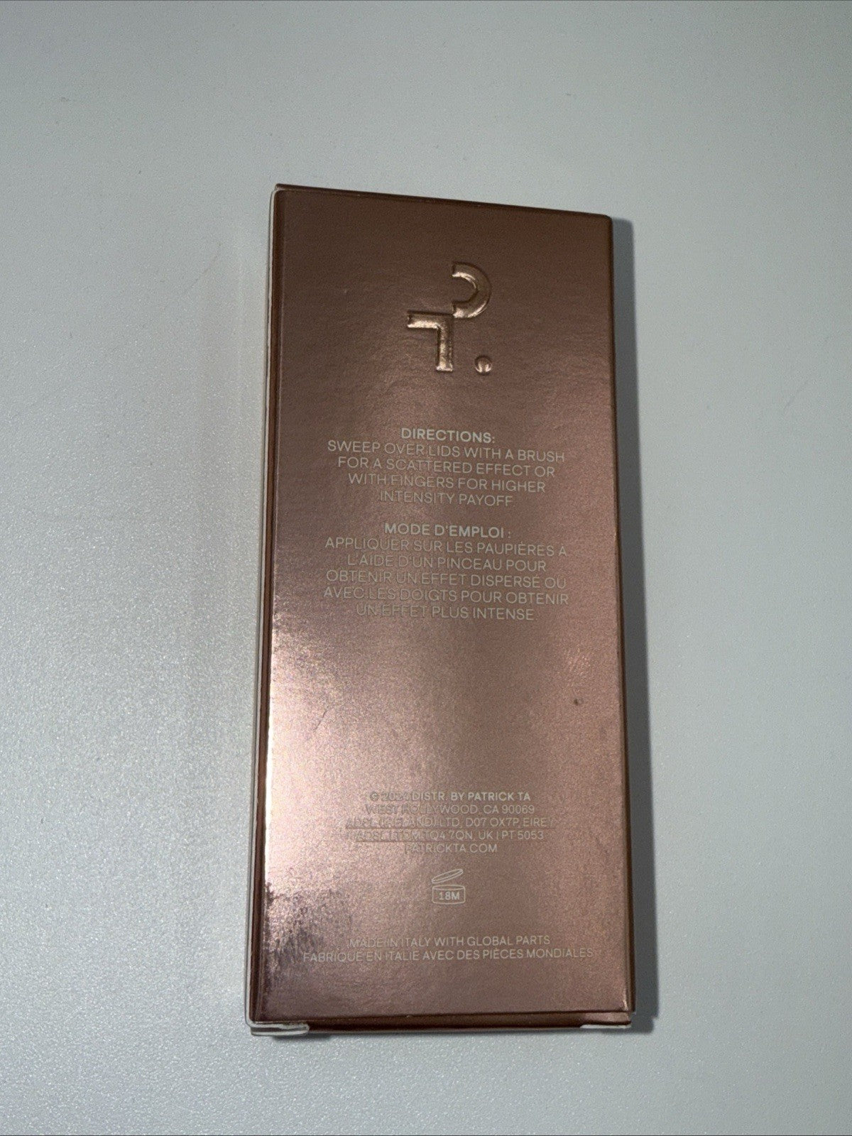 Patrick Ta Major Dimension Eye Illusion “ Did You Know Who I Am- Eyeshadow Duo