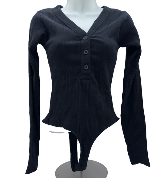 $59 Steve Madden Women's Body Suit - Black - Medium - New With Tag