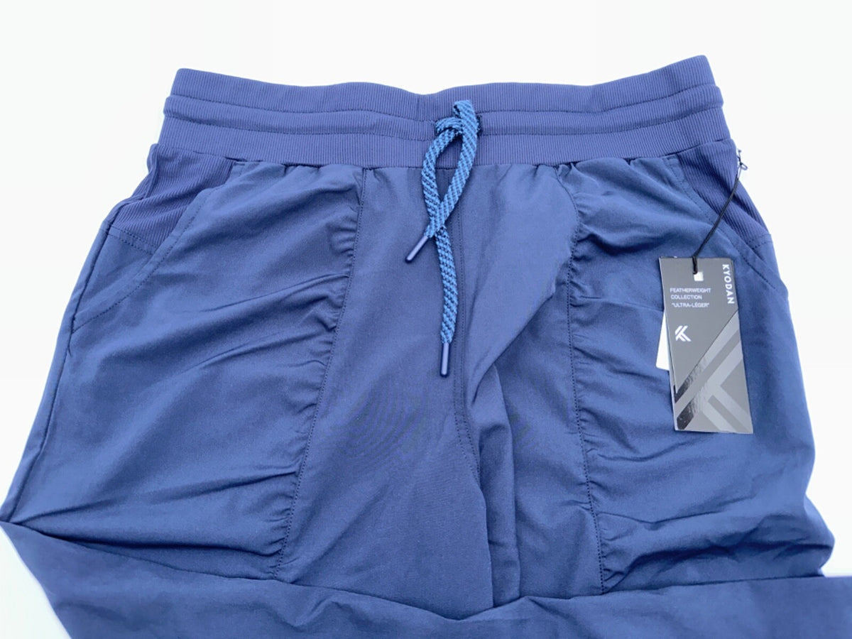 $68 Kyodan Women's Woven Joggers - USP3675 - Navy - Small - New With Tags