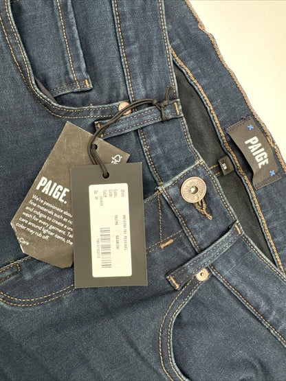 Paige Men's Pants Federal Jeans- Pants- Samson (Dark Blue) - 29Wx32L -$199