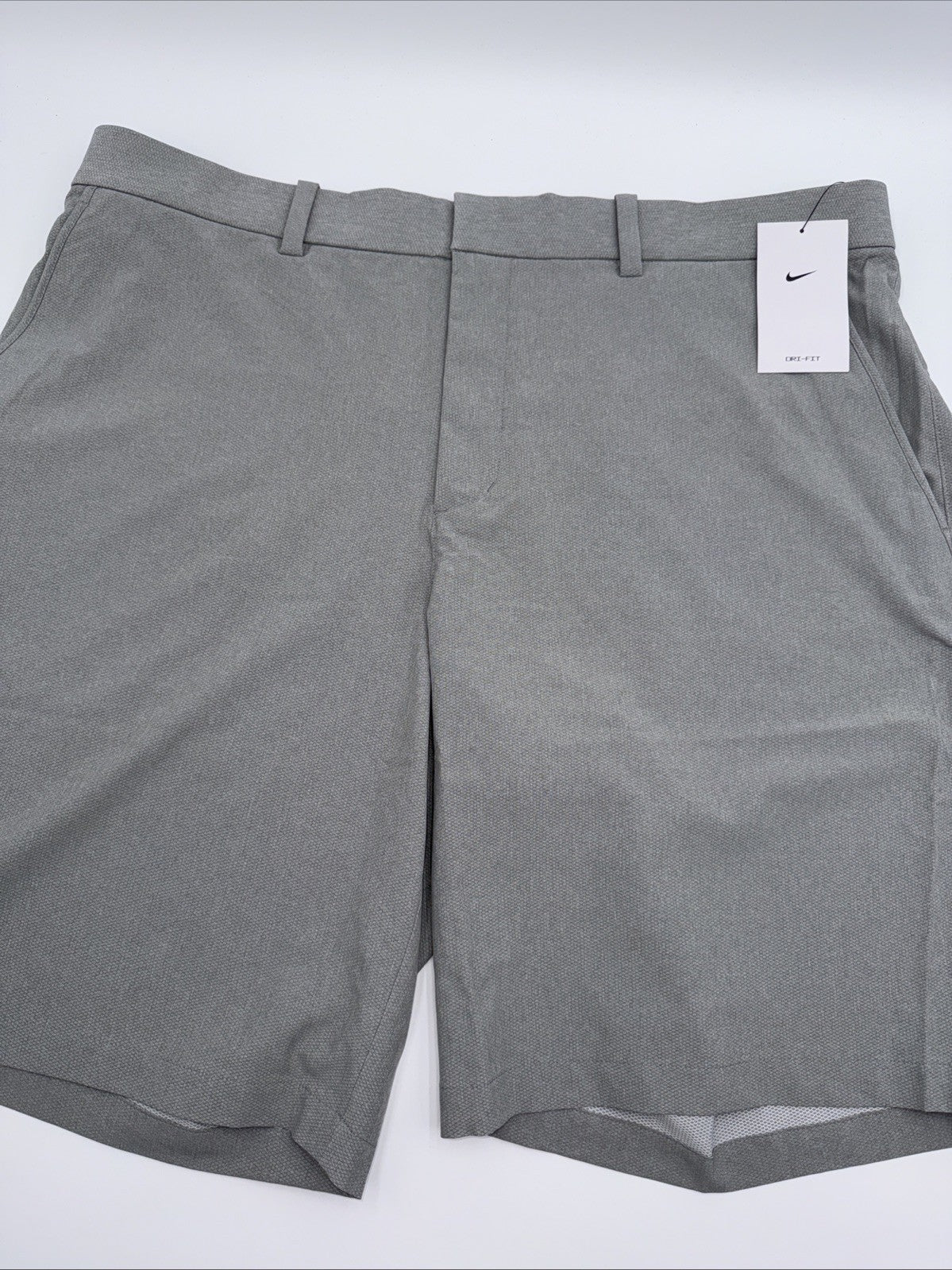 $68 Nike Men’s Golf Shorts Dri-Fit Flex Core Standard Fit Stretch-Grey- 40W-New