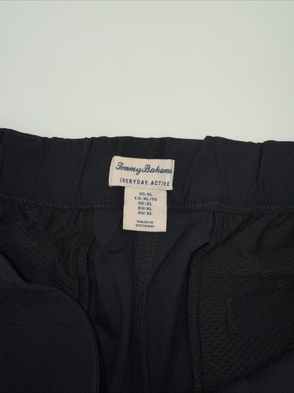 $98 Tommy Bahama Active Golf Tulp Hem Relax Fit Pants-Black-XLarge -New Tag