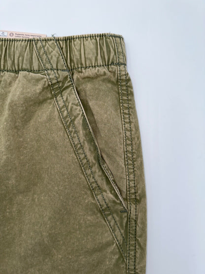 $40 SO Women's High Rise Pull On Pant - Drew Green - Medium - New With Tag