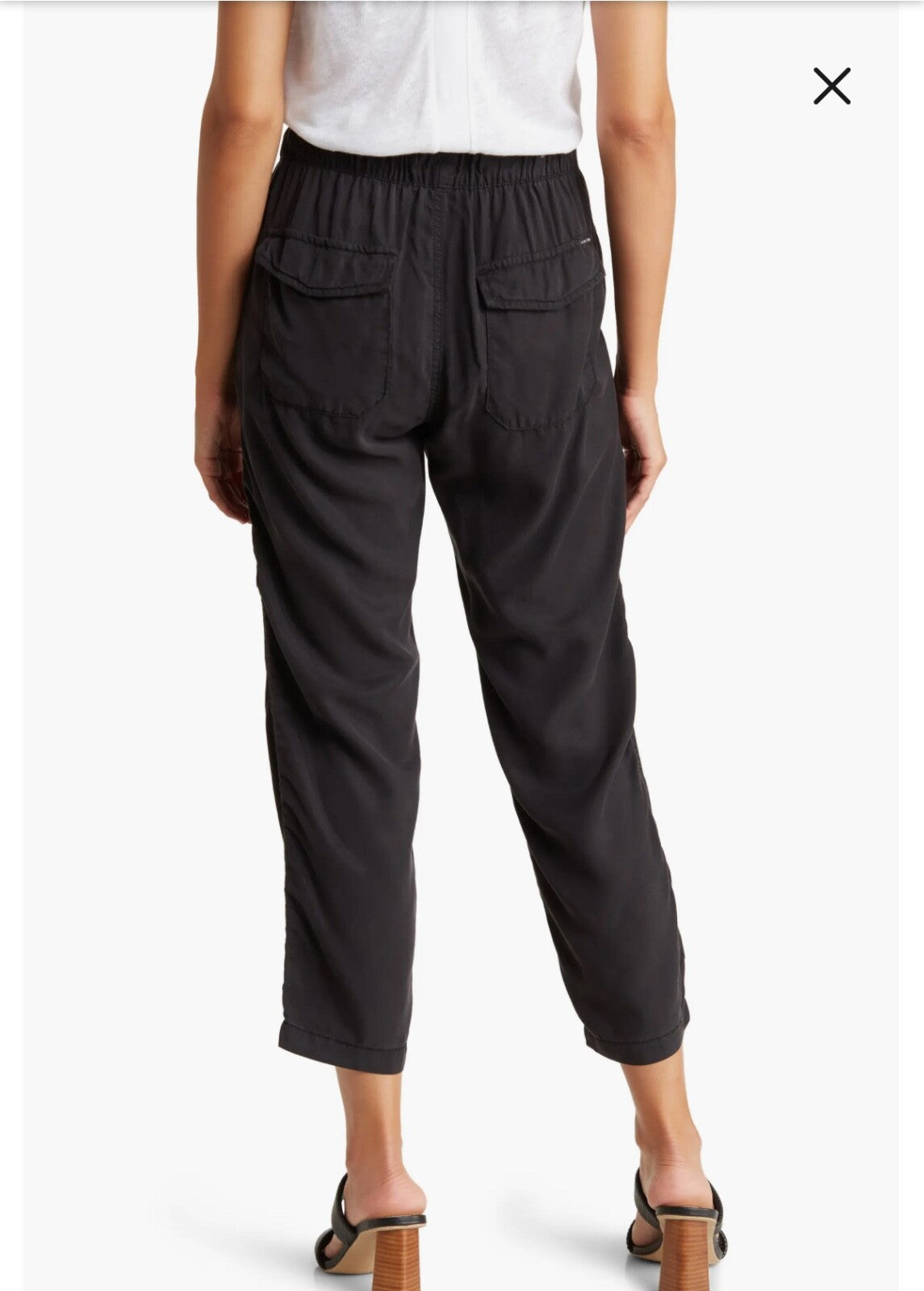 $109 Sanctuary Women’s-Go Easy Pant- Black-Large-New With Tags