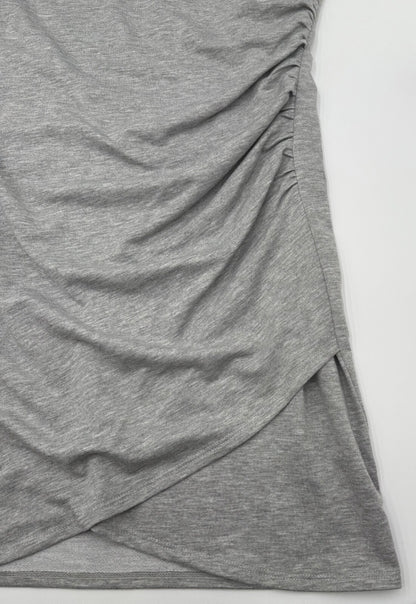 Nine West Women’s-Tulip Hem Sleeveless Dress- Grey- Medium- New Tag