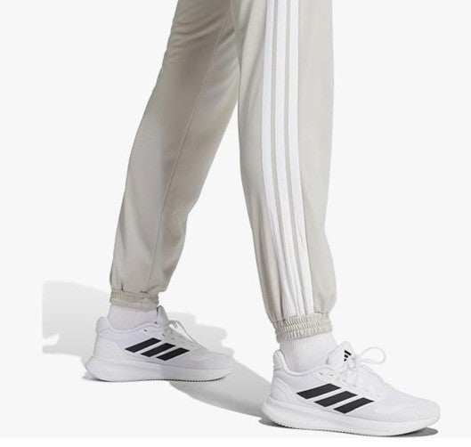 Adidas Women’s Essentials 3Stripes Woven 7/8 Sports Pants Jogger- Alumina-Large