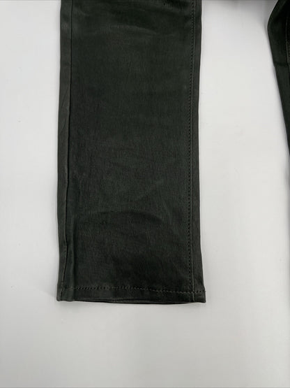 $975 Adriano Goldschmied AG Women’s The Legging Super Skinny Pants-Olive-27W-NEW