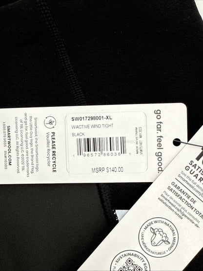 Smartwool Women’s Active Wind Tights Pants- Black - XLarge- NEW- $140.00 Retail
