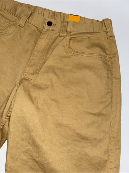 Carhartt Men's 106280 Force® Relaxed Fit Short - 9 Inch  - Golden Sand- 34W-New