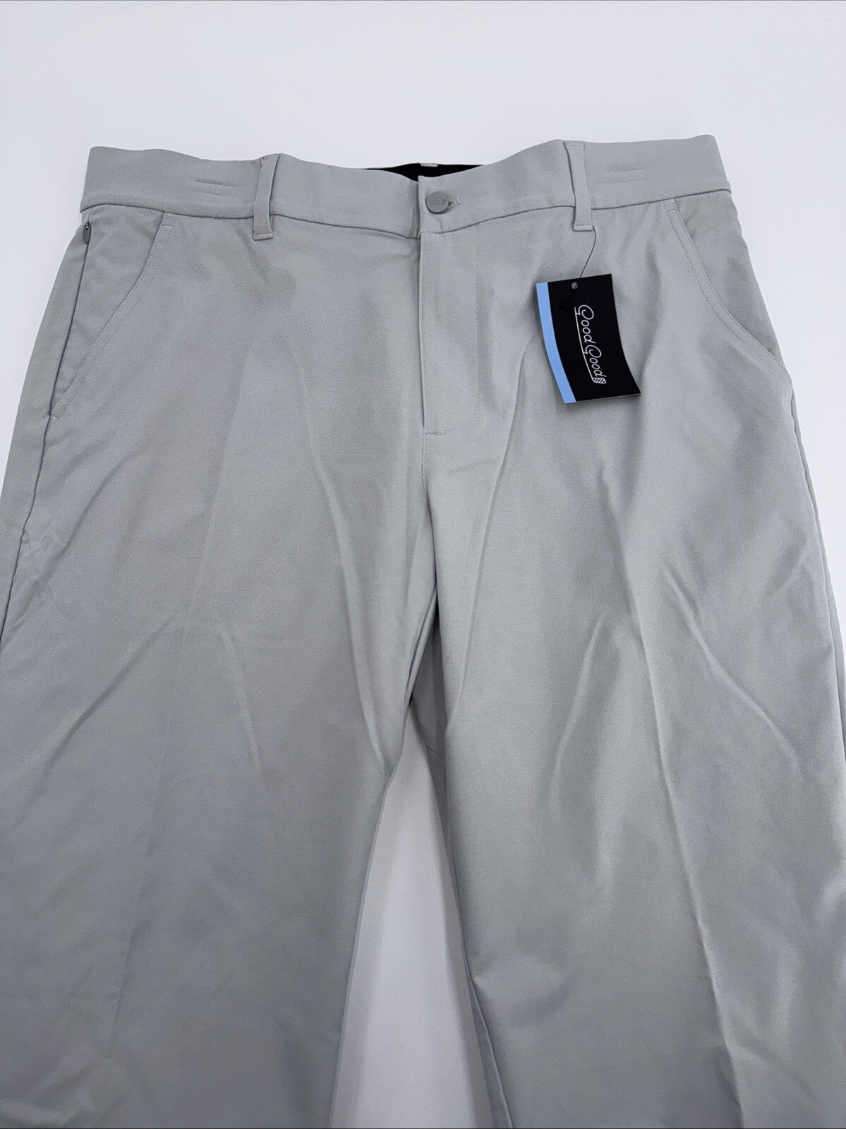 $90 Good Good Men’s Club Sport Jogger Golf Pants-Light Grey-Size: 34W 30L- NEW